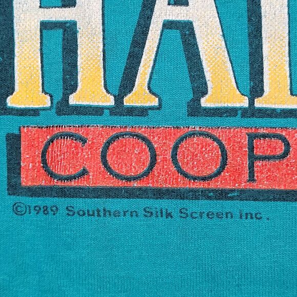 Vintage 1989 Hanes Shirt S/M 18x26 USA - Picture 6 of 16